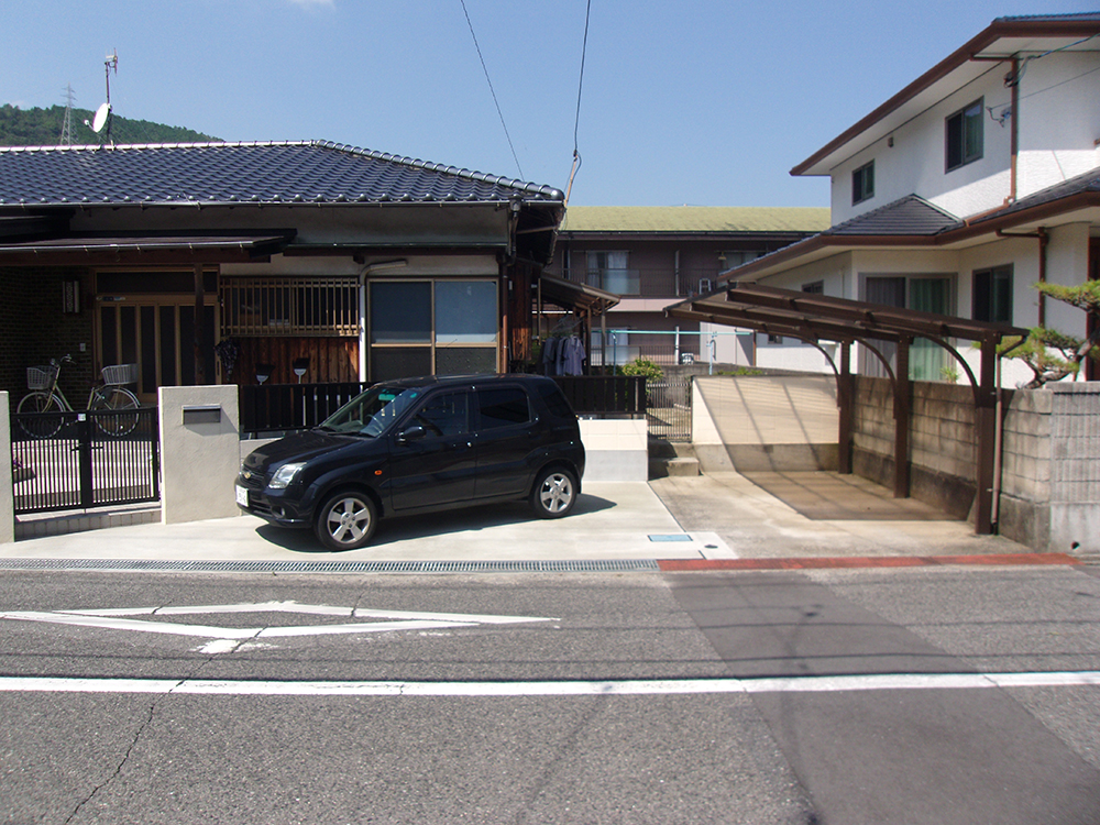 大竹市白石　T様邸　駐車場拡張